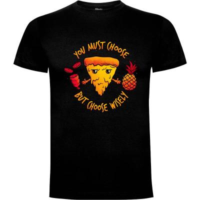 Camiseta Pizza Knight - Camisetas Divertidas