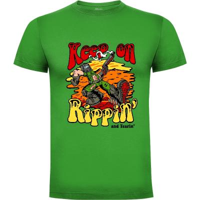 Camiseta Keep on Rippin' - Camisetas Demonigote