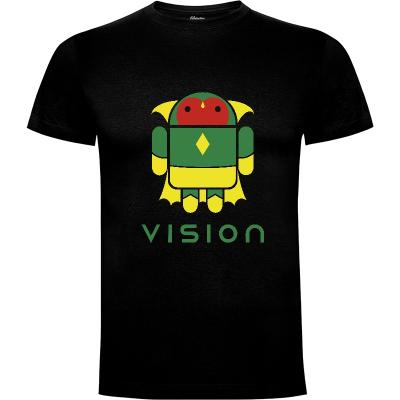 Camiseta Android Vision - Camisetas Series TV