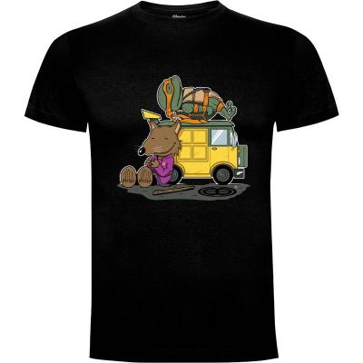 Camiseta Turtle Nuts - Camisetas Retro