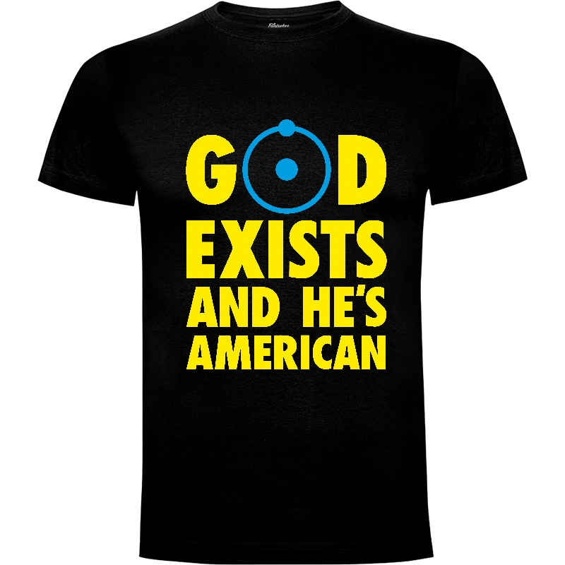 Camiseta Dios existe