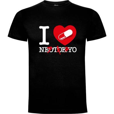Camiseta I love Neotokyo - Camisetas David López