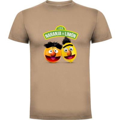 Camiseta Naranja y Limón - Camisetas Retro