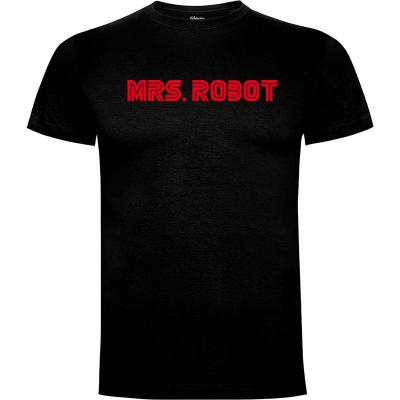 Camiseta Mrs. Robot - Camisetas David López