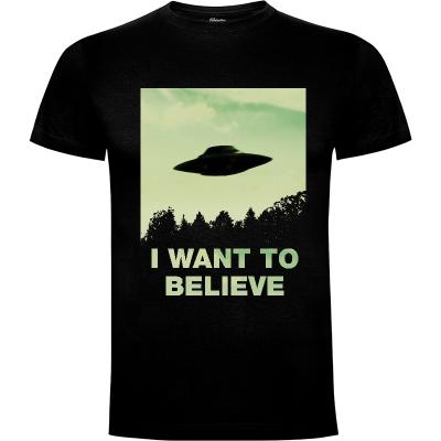 Camiseta I want to believe - Camisetas Series TV