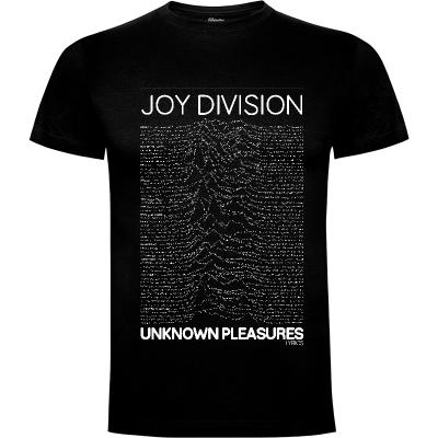 Camiseta JOY DIVISION Unknown Pleasures LYRICS - Camisetas Musica