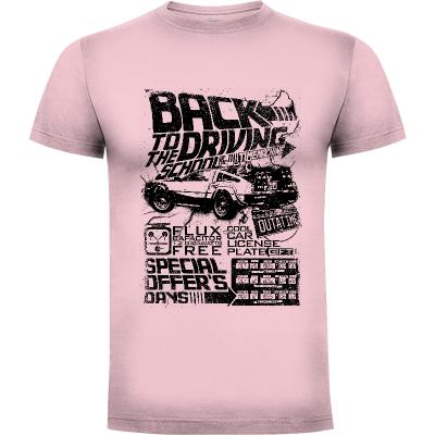 Camiseta Back to the driving school of the Time Machine - Camisetas David López
