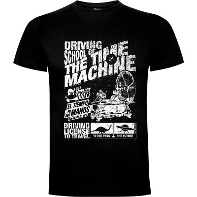 Camiseta Driving School of the Time Machine - Camisetas David López