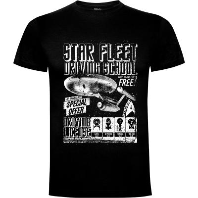 Camiseta Star Fleet Driving School - Camisetas Frikis