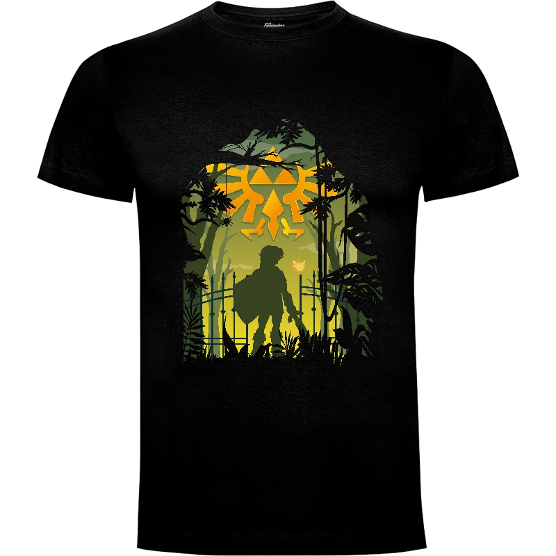 Camiseta Link silueta bosque