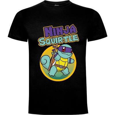 Camiseta Tortuga Ninja Squirtle - Camisetas Srbabu