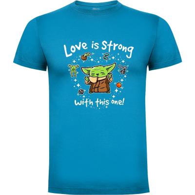 Camiseta The force of love - Camisetas San Valentin