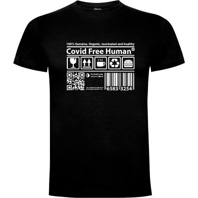Camiseta Covid Free - Camisetas Graciosas