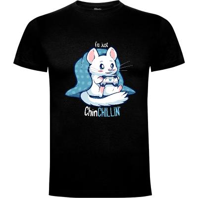 Camiseta ChinCHILLIN and Gaming - Camisetas Cute