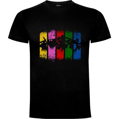 Camiseta The colors of arcade - Camisetas Dumbassman