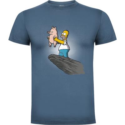 Camiseta The pig king - Camisetas Divertidas