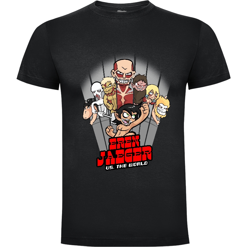 Camiseta Eren Jaeger vs the world