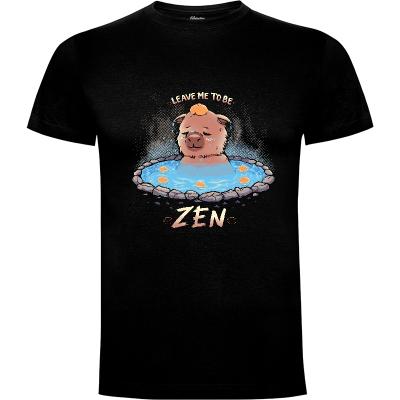Camiseta Leave me to be Zen - Camisetas Divertidas