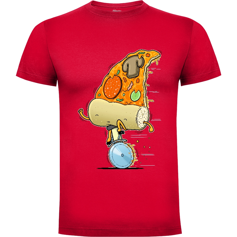Camiseta Pizza Unicycle