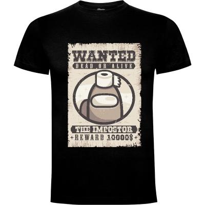 Camiseta Wanted the impostor - Camisetas Top Ventas