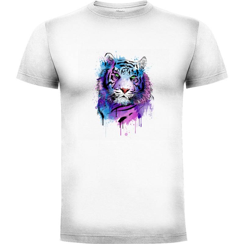 Camiseta Tiger watercolor