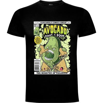 Camiseta Avocado king of the food - Camisetas Veganos