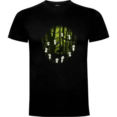 Camiseta Forest spirit - Camisetas Kawaii