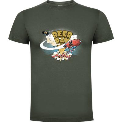 Camiseta Beer day - Camisetas Trheewood - Cromanart
