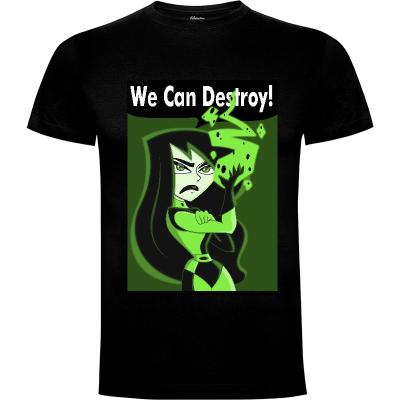 Camiseta We Can Destroy! - Camisetas Wacacoco