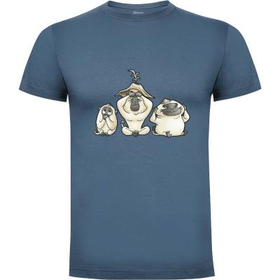 Camiseta 3 Monkeys - Camisetas trheewood