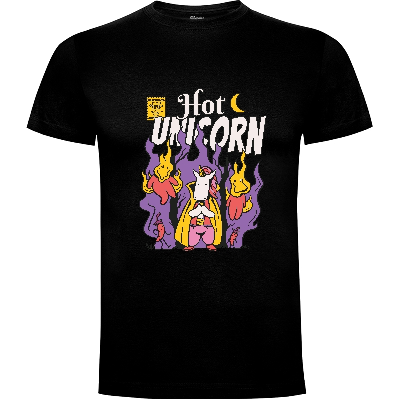Camiseta Unicornio Invocador del Fuego