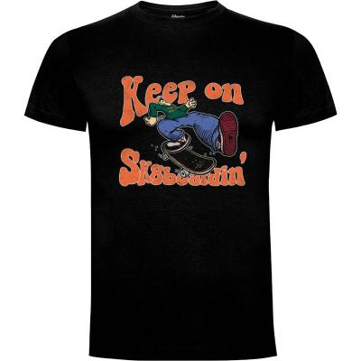 Camiseta Keep on Sk8boardin - Camisetas Getsousa