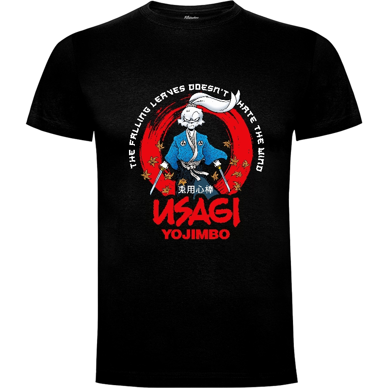 Camiseta Usagi Yojimbo Hojas Que Caen