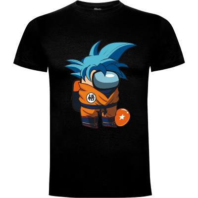 Camiseta Among Us Goku Blue - Camisetas Maax