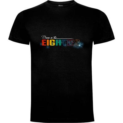 Camiseta BORN IN THE EIGHTIES - Camisetas De Los 80s