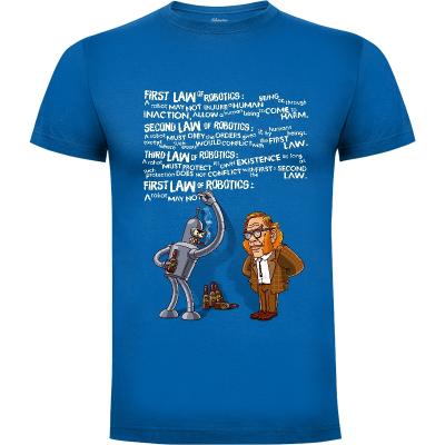 Camiseta Leyes de la robótica de Asimov - Camisetas David López