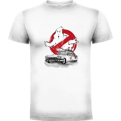 Camiseta Ecto-1 sumi-e - Camisetas DrMonekers