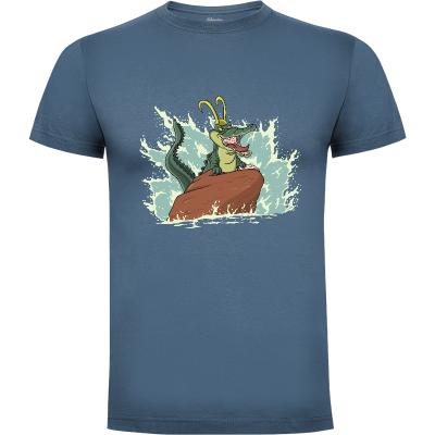 Camiseta THe Little Alligator - Camisetas Graciosas