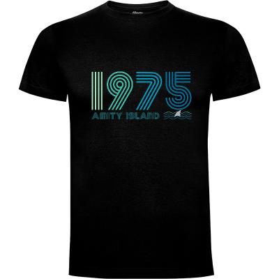 Camiseta Amity Island 1975 - Camisetas Retro