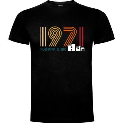 Camiseta Floppy Disk 1971 - Camisetas Informática