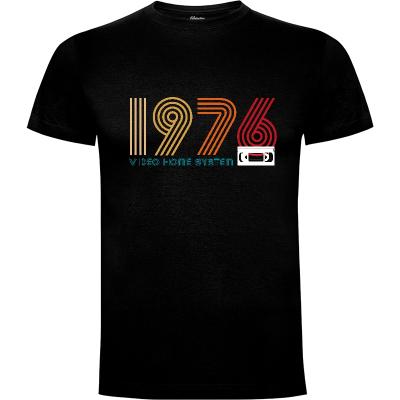 Camiseta VHS 1976 - Camisetas Retro