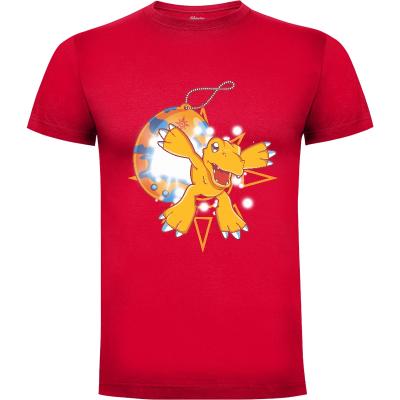 Camiseta Digipet: Courage - Camisetas Wacacoco