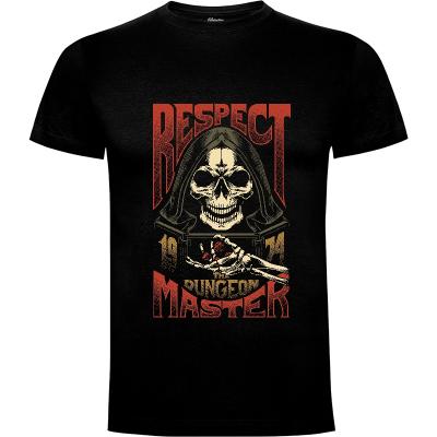 Camiseta Respeta al Dungeon Master - Camisetas Azafran