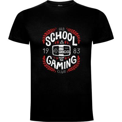 Camiseta Old School Gaming Club - Classic - Camisetas Azafran