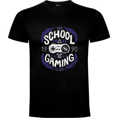 Camiseta Old School Gaming Club - Super - Camisetas Azafran