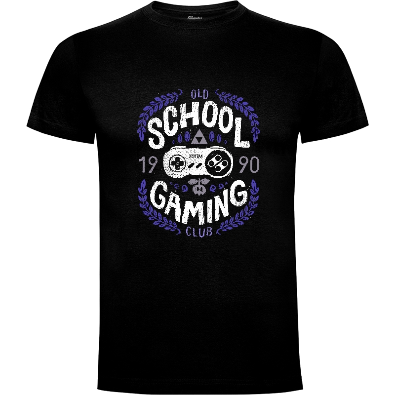 Camiseta Old School Gaming Club - Super