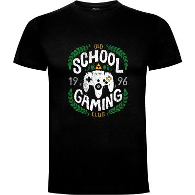 Camiseta Old School Gaming Club - 64 - Camisetas Azafran