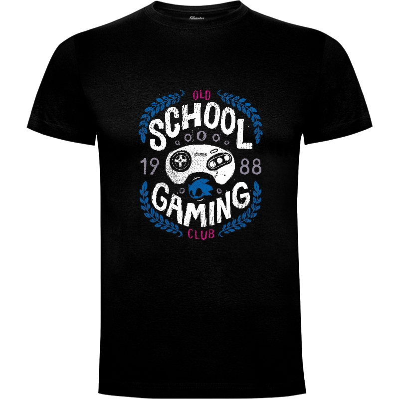 Camiseta Old School Gaming Club - Mega