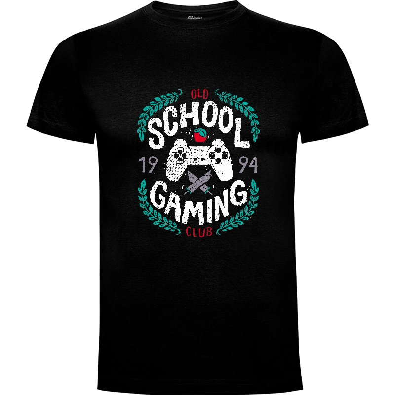 Camiseta Old School Gaming Club - Play
