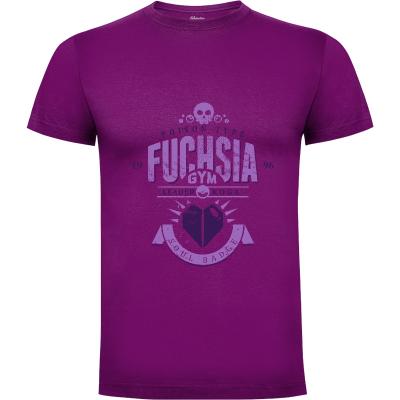 Camiseta Gimnasio de ciudad Fucsia - Camisetas Retro
